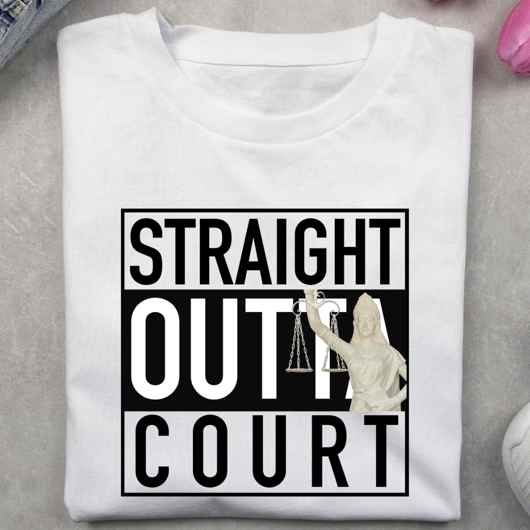 Straight Outta Court White