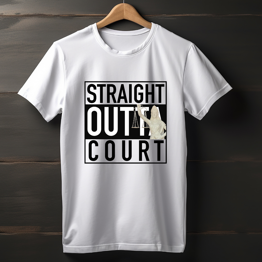 Straight Outta Court White